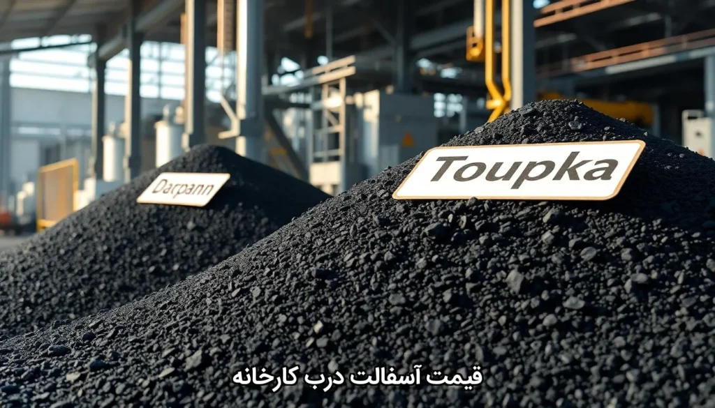 قیمت آسفالت درب کارخانه